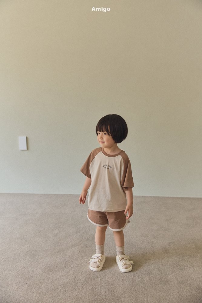 Amigo - Korean Children Fashion - #minifashionista - Cool Raglan Set - 7