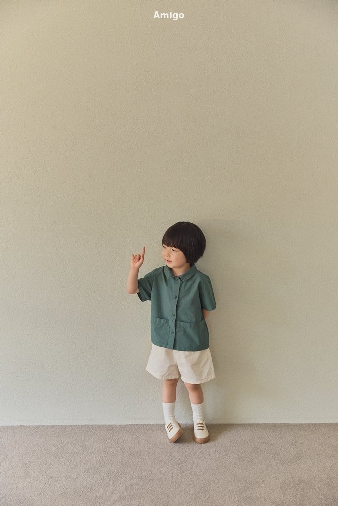 Amigo - Korean Children Fashion - #minifashionista - Pocket Shirt - 12