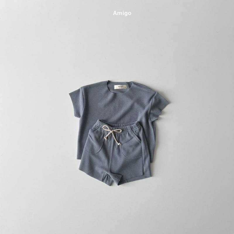 Amigo - Korean Children Fashion - #minifashionista - Vera Ribbed Set - 6