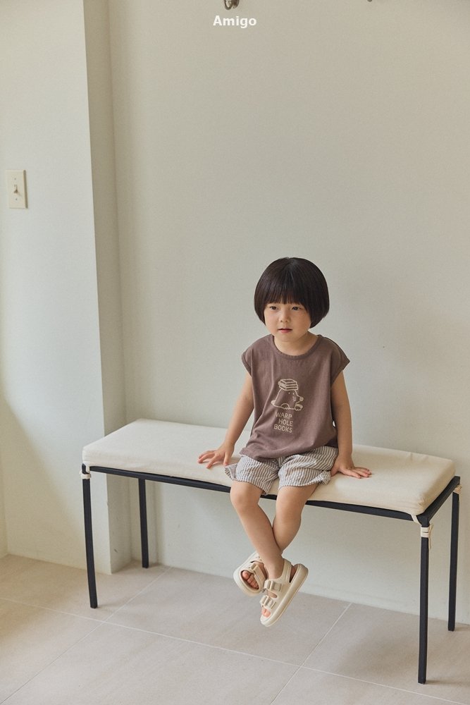 Amigo - Korean Children Fashion - #prettylittlegirls - Mole Wrap Tee - 12
