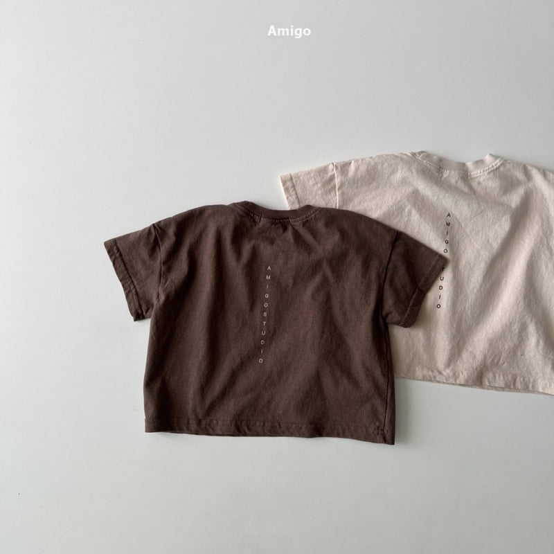 Amigo - Korean Children Fashion - #prettylittlegirls - Vertical Amigo Tee - 6