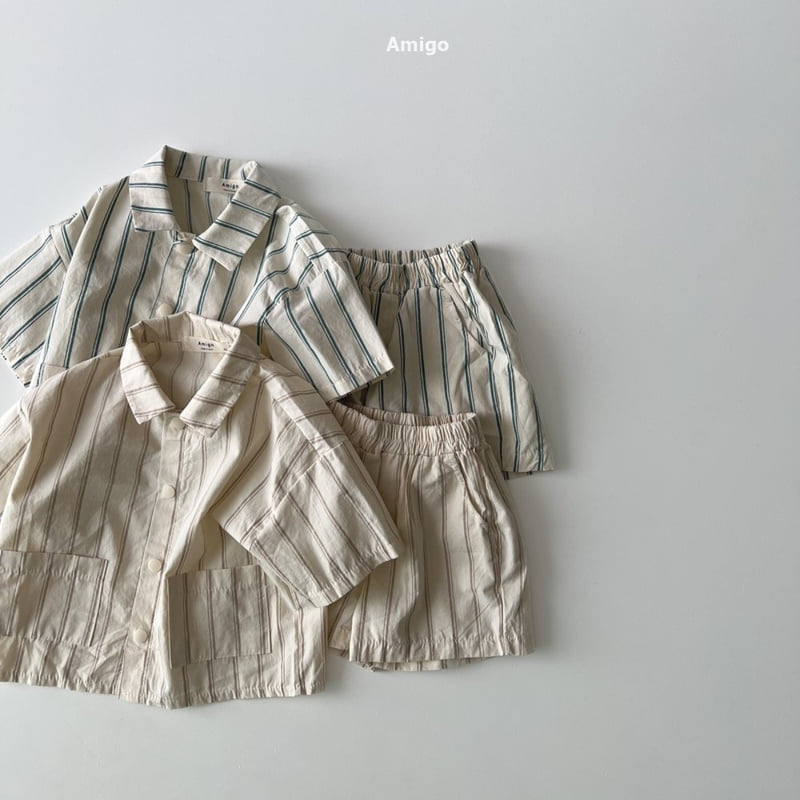 Amigo - Korean Children Fashion - #prettylittlegirls - Twin Pants - 8