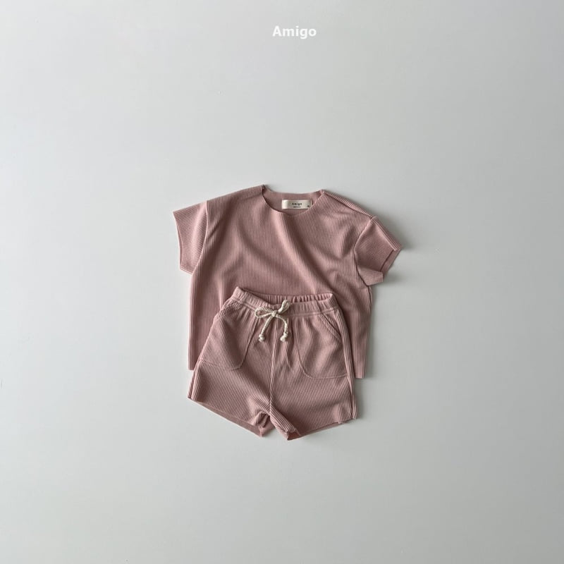 Amigo - Korean Children Fashion - #prettylittlegirls - Vera Ribbed Set - 7