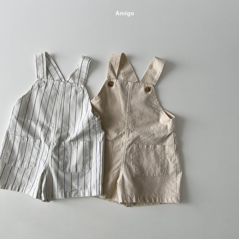 Amigo - Korean Children Fashion - #toddlerclothing - Candle Overalls - 4