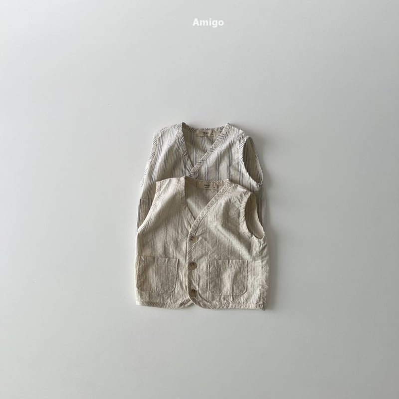 Amigo - Korean Children Fashion - #stylishchildhood - Ariel Vest - 2