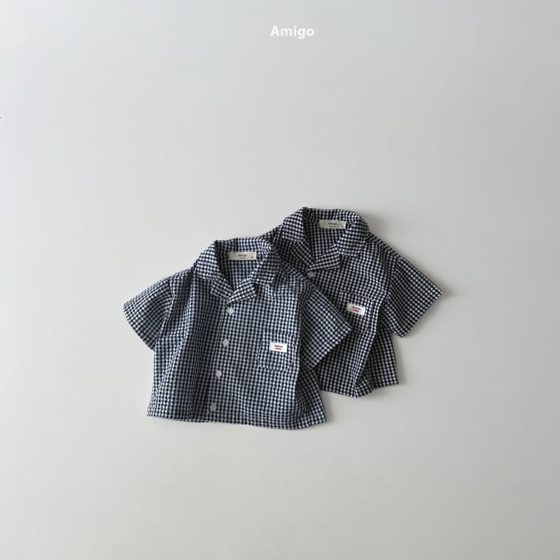 Amigo - Korean Children Fashion - #stylishchildhood - Check Shirt
