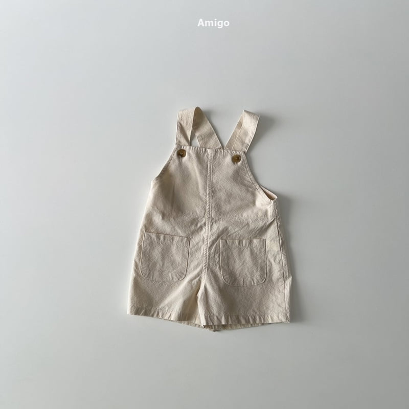 Amigo - Korean Children Fashion - #todddlerfashion - Candle Overalls - 2