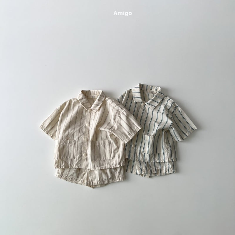 Amigo - Korean Children Fashion - #todddlerfashion - Twin Pants - 9
