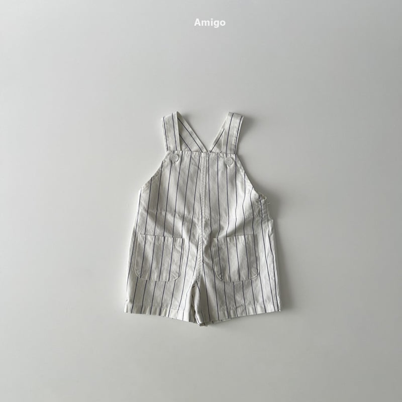 Amigo - Korean Children Fashion - #toddlerclothing - Candle Overalls - 3