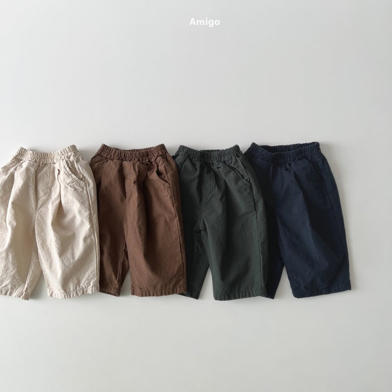 Amigo - Korean Children Fashion - #toddlerclothing - Daily Linen Pants - 8