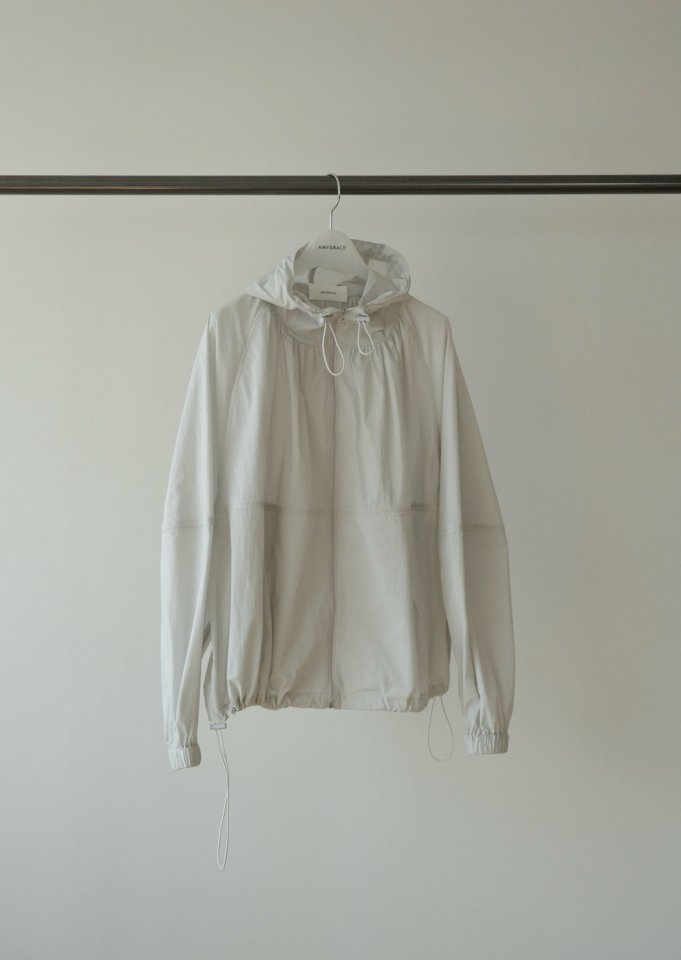 Amygrace - Korean Women Fashion - #momslook - Shirring Hood Blouson