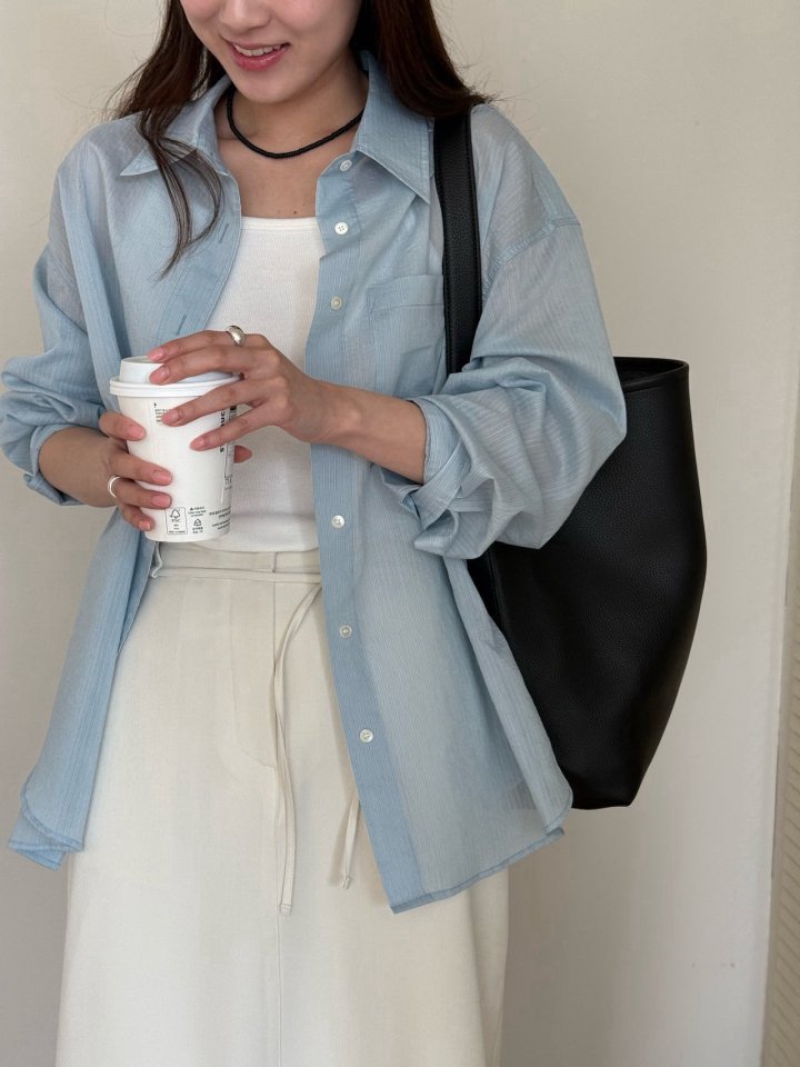 Amygrace - Korean Women Fashion - #momslook - Melody Shirt - 6