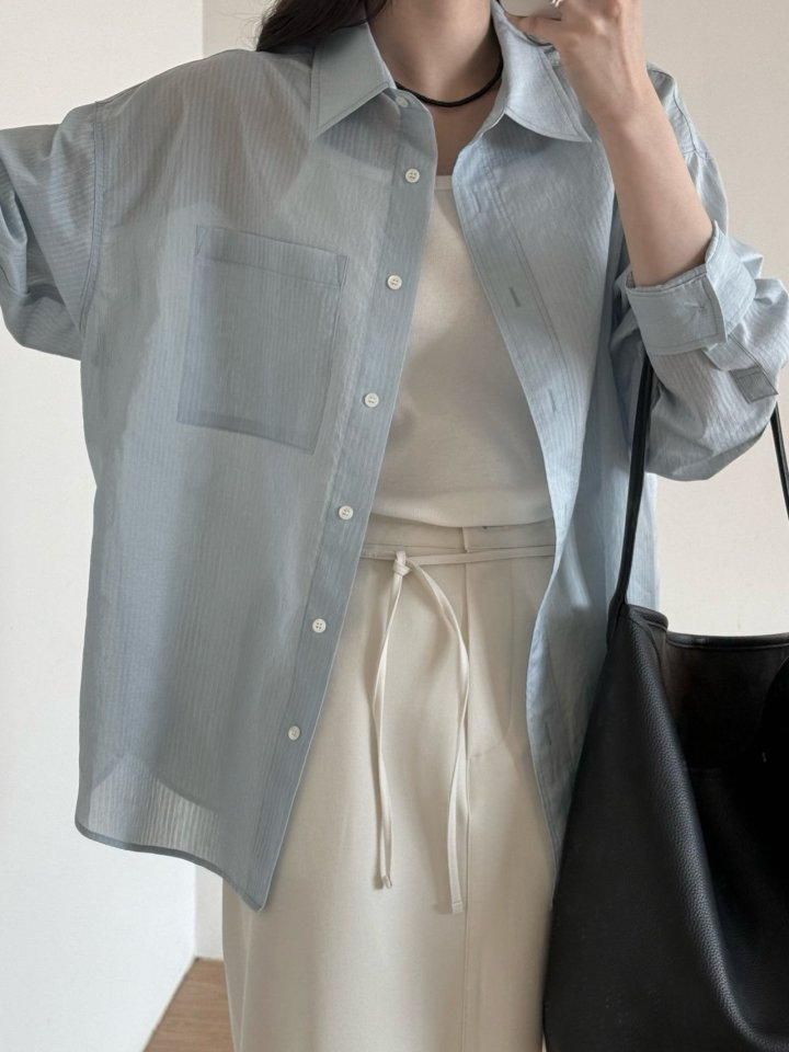 Amygrace - Korean Women Fashion - #momslook - Melody Shirt - 9