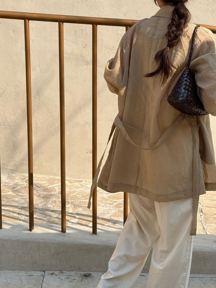 Amygrace - Korean Women Fashion - #momslook - Wished Trench Coat