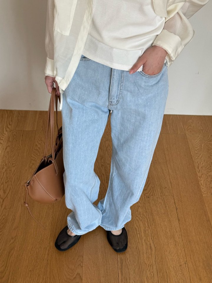 Amygrace - Korean Women Fashion - #pursuepretty - Purely Denim Pants - 10