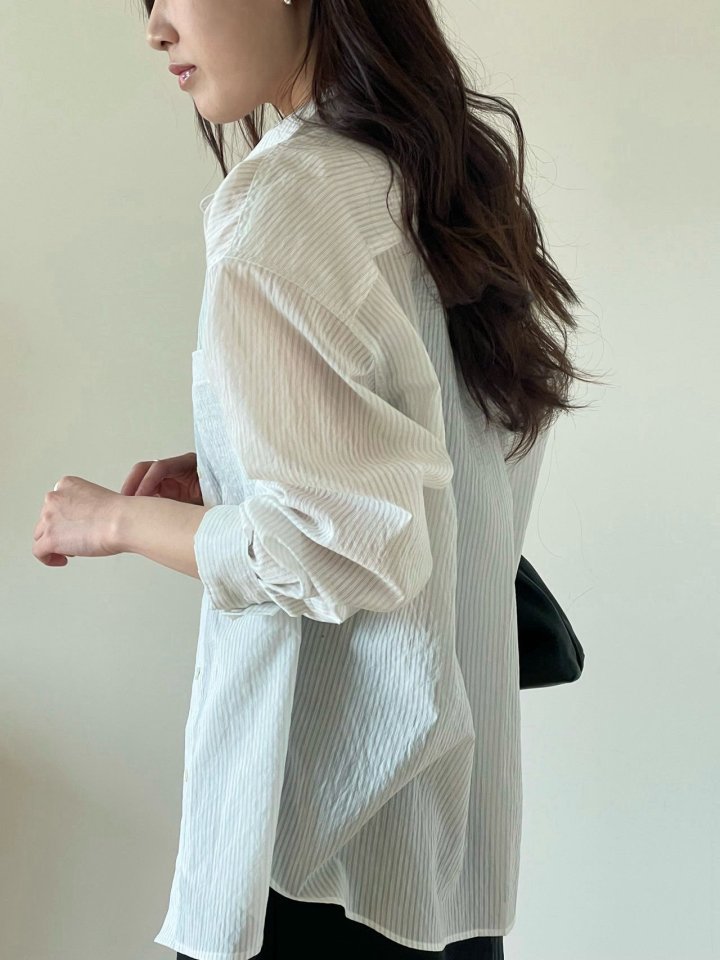 Amygrace - Korean Women Fashion - #womensfashion - Melody Shirt - 3