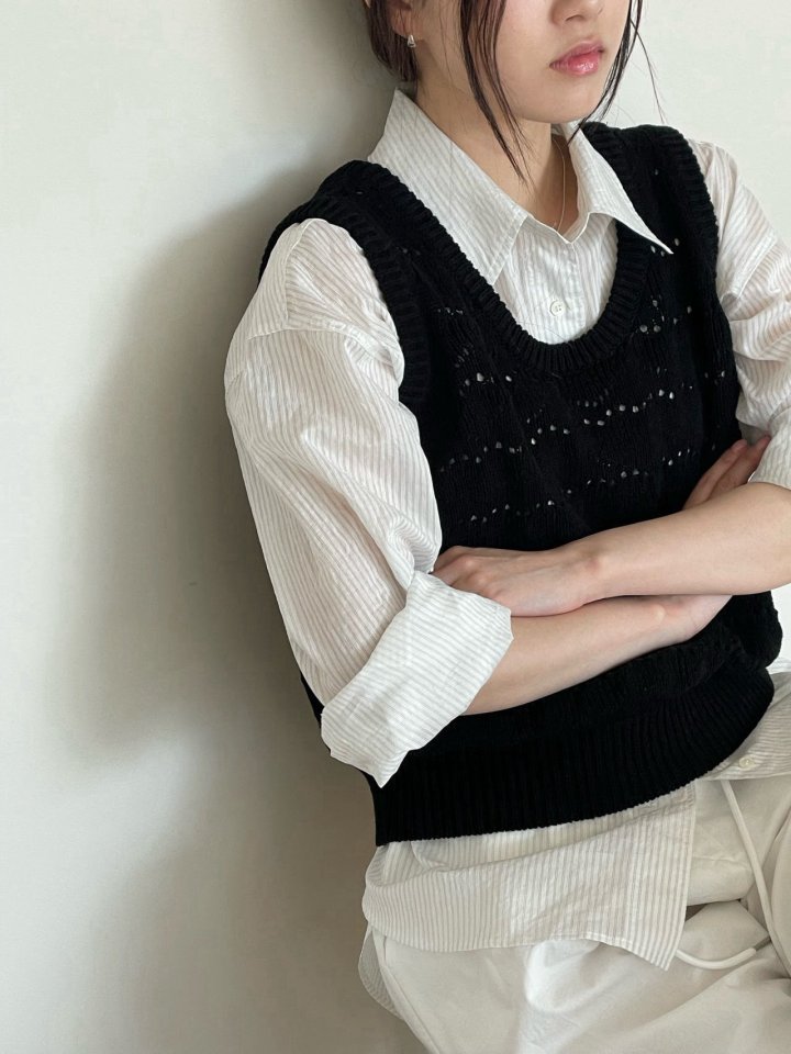 Amygrace - Korean Women Fashion - #womensfashion - Melody Shirt - 5