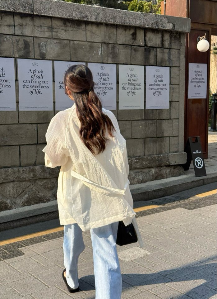 Amygrace - Korean Women Fashion - #womensfashion - Wished Trench Coat - 6