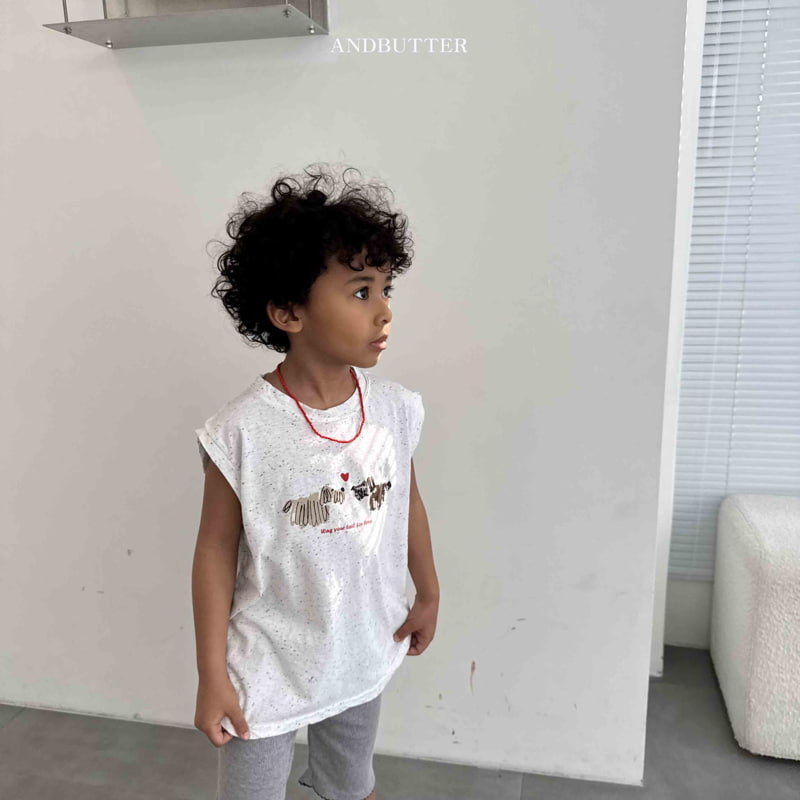 Andbutter - Korean Children Fashion - #Kfashion4kids - Puppy Summer Sleeveless - 3