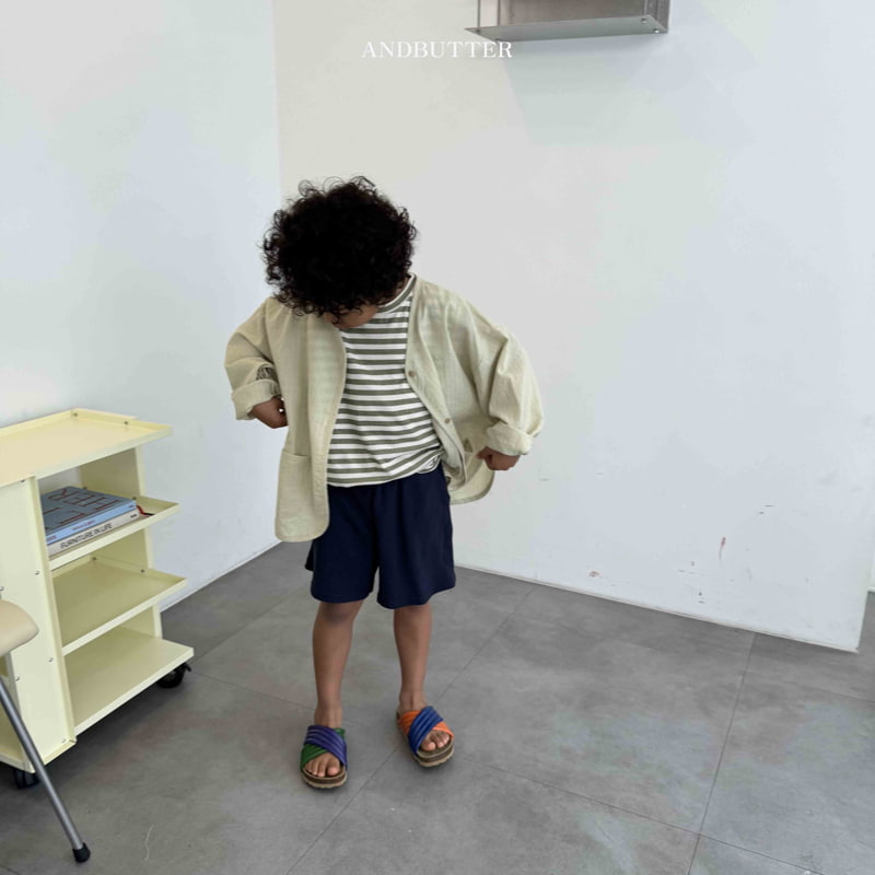 Andbutter - Korean Children Fashion - #childofig - Summer Pocket Jacket - 5