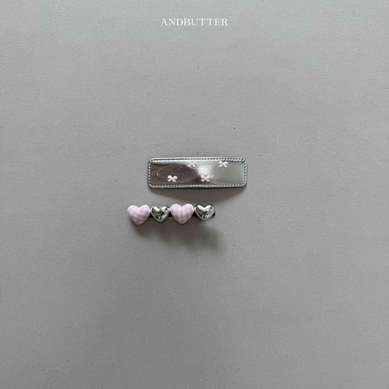 Andbutter - Korean Children Fashion - #childofig - Lovely Heart Pin - 5