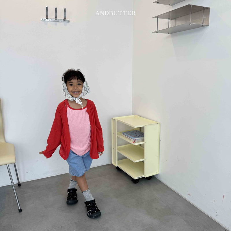 Andbutter - Korean Children Fashion - #childofig - Double Terry Sleeveless - 7