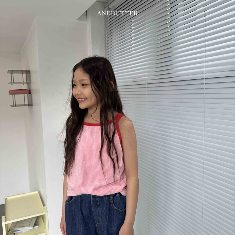 Andbutter - Korean Children Fashion - #childofig - Double Terry Sleeveless - 8