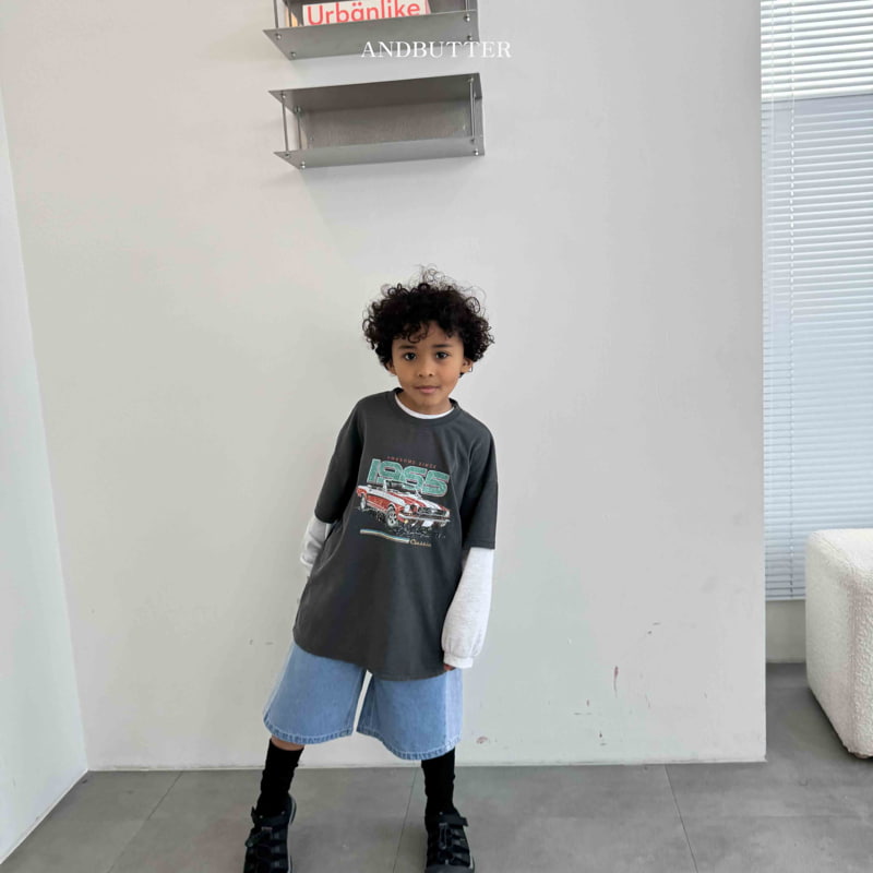 Andbutter - Korean Children Fashion - #childrensboutique - Awesome Pigment Tee - 5