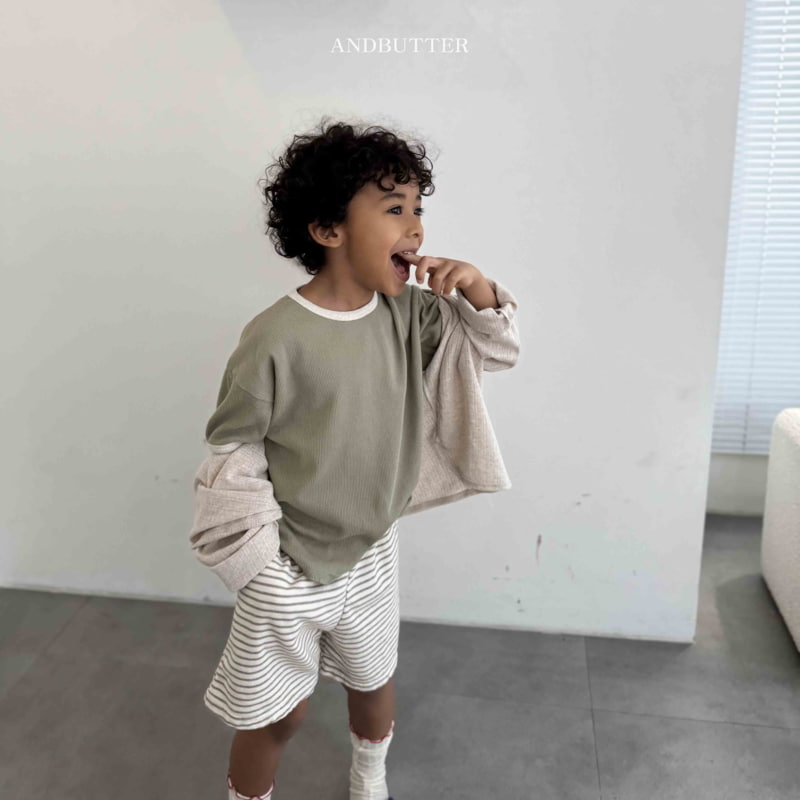 Andbutter - Korean Children Fashion - #childrensboutique - Crople Raglan Tee - 2