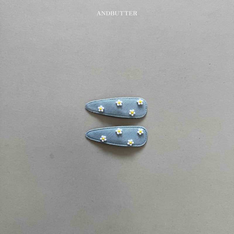 Andbutter - Korean Children Fashion - #childrensboutique - Daisy Denim Pin - 8