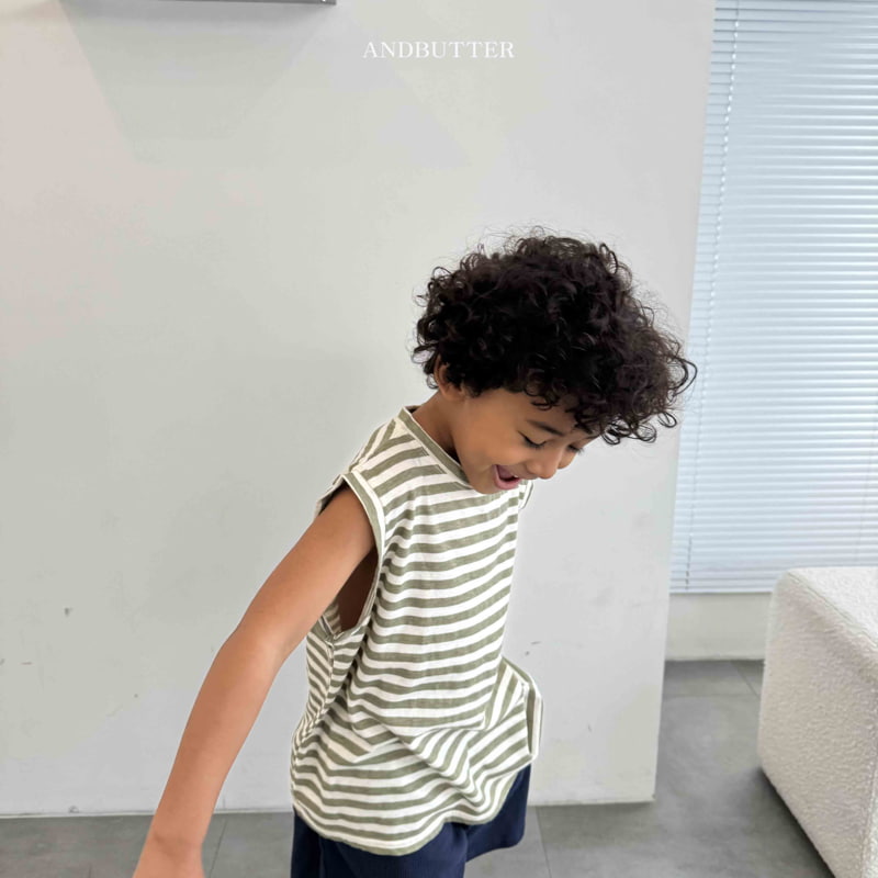 Andbutter - Korean Children Fashion - #childrensboutique - Modern ST Sleeveless - 2