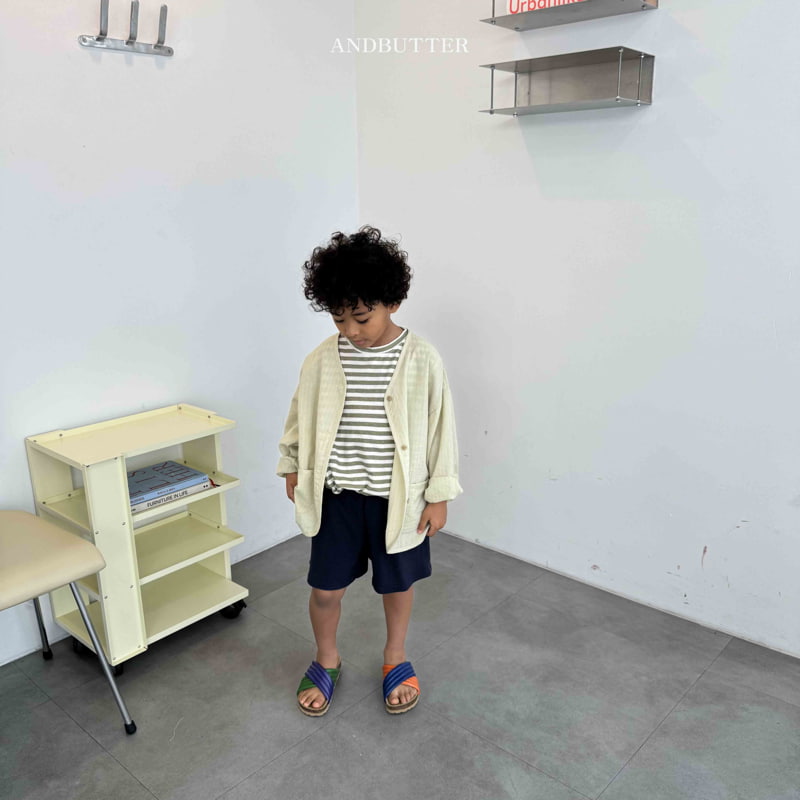 Andbutter - Korean Children Fashion - #designkidswear - Summer Pocket Jacket - 7