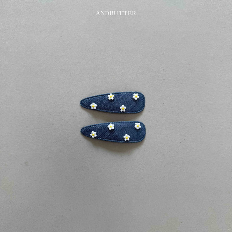 Andbutter - Korean Children Fashion - #designkidswear - Daisy Denim Pin - 9