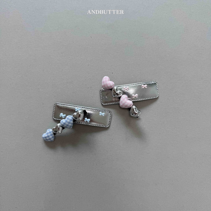Andbutter - Korean Children Fashion - #designkidswear - Lovely Heart Pin - 7
