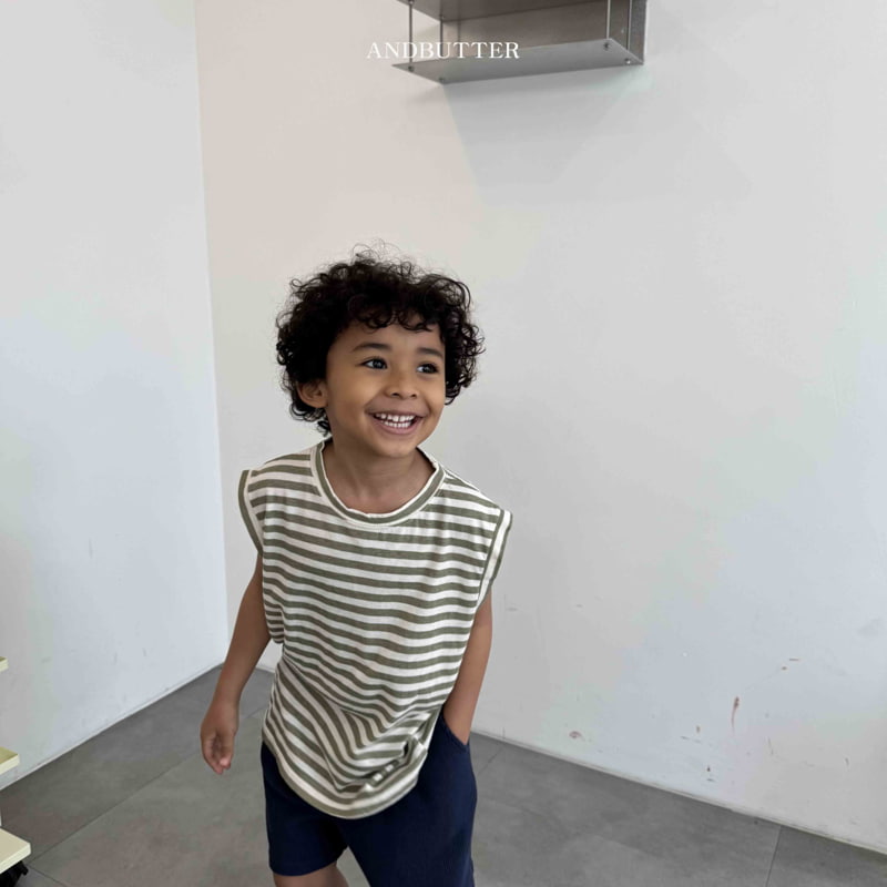 Andbutter - Korean Children Fashion - #designkidswear - Modern ST Sleeveless - 3