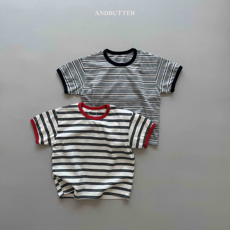 Andbutter - Korean Children Fashion - #designkidswear - Mix ST Tee - 11
