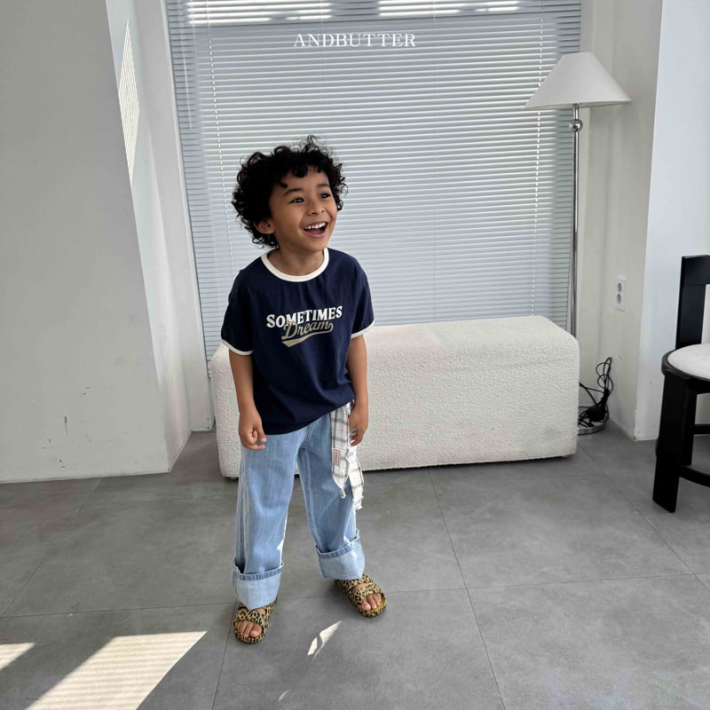Andbutter - Korean Children Fashion - #discoveringself - Sometime Tee - 3