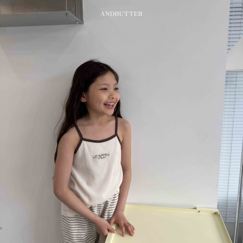 Andbutter - Korean Children Fashion - #discoveringself - Waffle Raglan Sleeveless