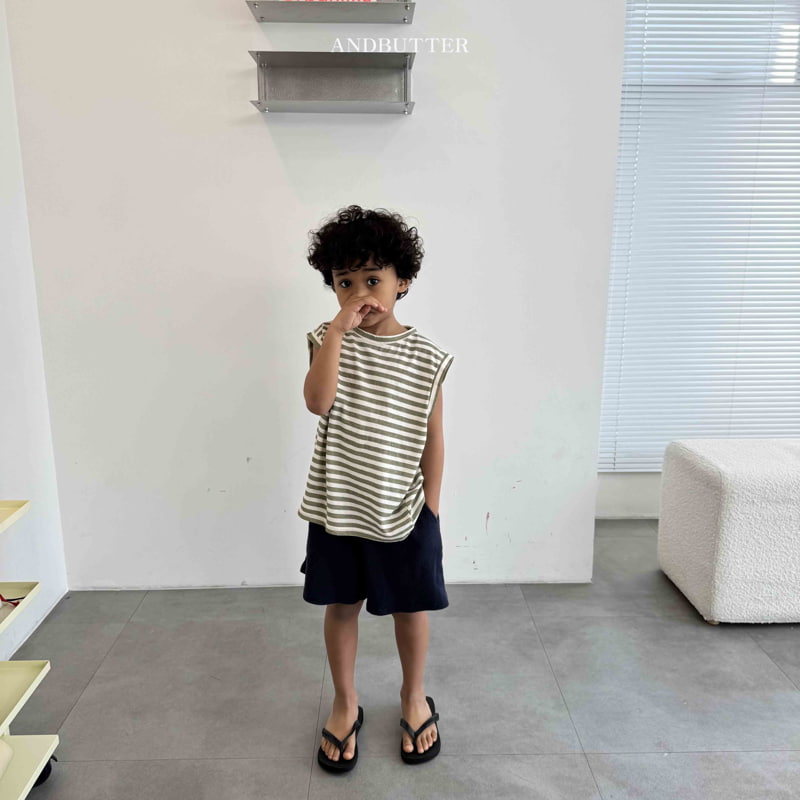 Andbutter - Korean Children Fashion - #designkidswear - Modern ST Sleeveless - 4