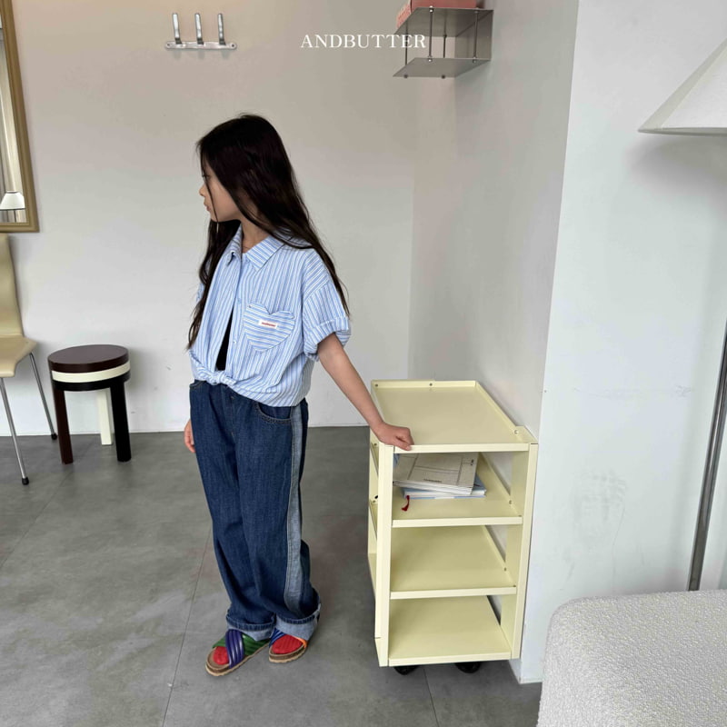 Andbutter - Korean Children Fashion - #discoveringself - Love Point Shirt - 9