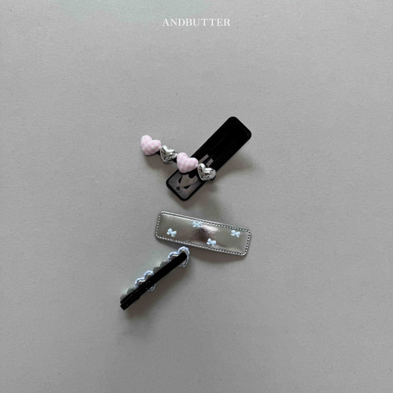 Andbutter - Korean Children Fashion - #fashionkids - Lovely Heart Pin - 9