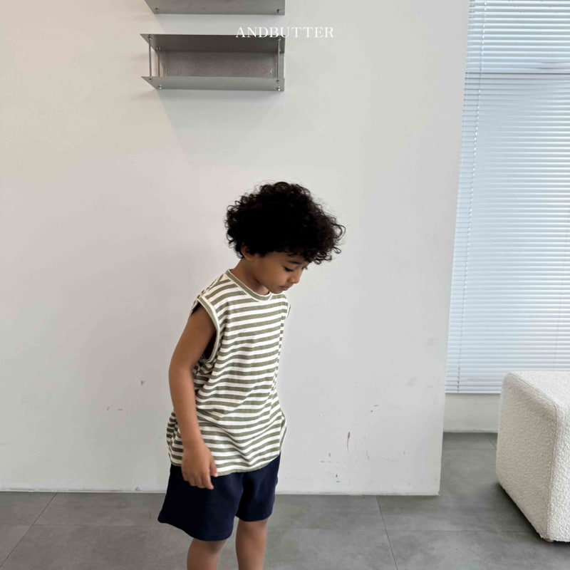 Andbutter - Korean Children Fashion - #fashionkids - Modern ST Sleeveless - 5
