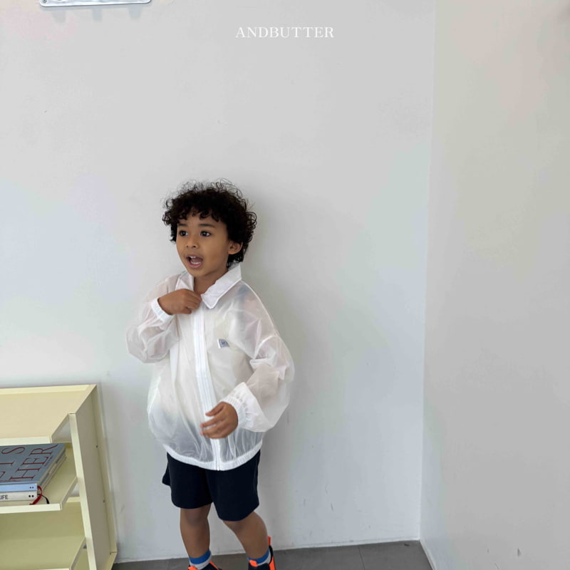 Andbutter - Korean Children Fashion - #fashionkids - Clean Windbreaker - 2