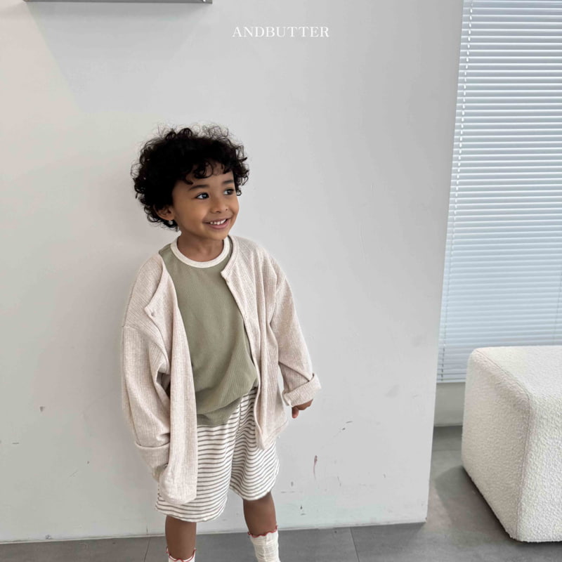 Andbutter - Korean Children Fashion - #kidsshorts - Crople Raglan Tee - 6