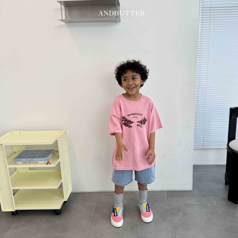 Andbutter - Korean Children Fashion - #kidsshorts - Forest Tee - 7
