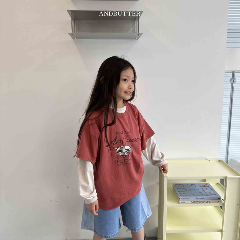 Andbutter - Korean Children Fashion - #kidsshorts - Holiday Mood Tee - 2