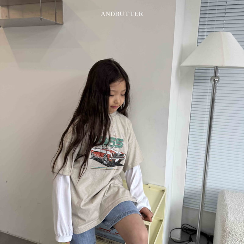 Andbutter - Korean Children Fashion - #kidsstore - Awesome Pigment Tee - 10