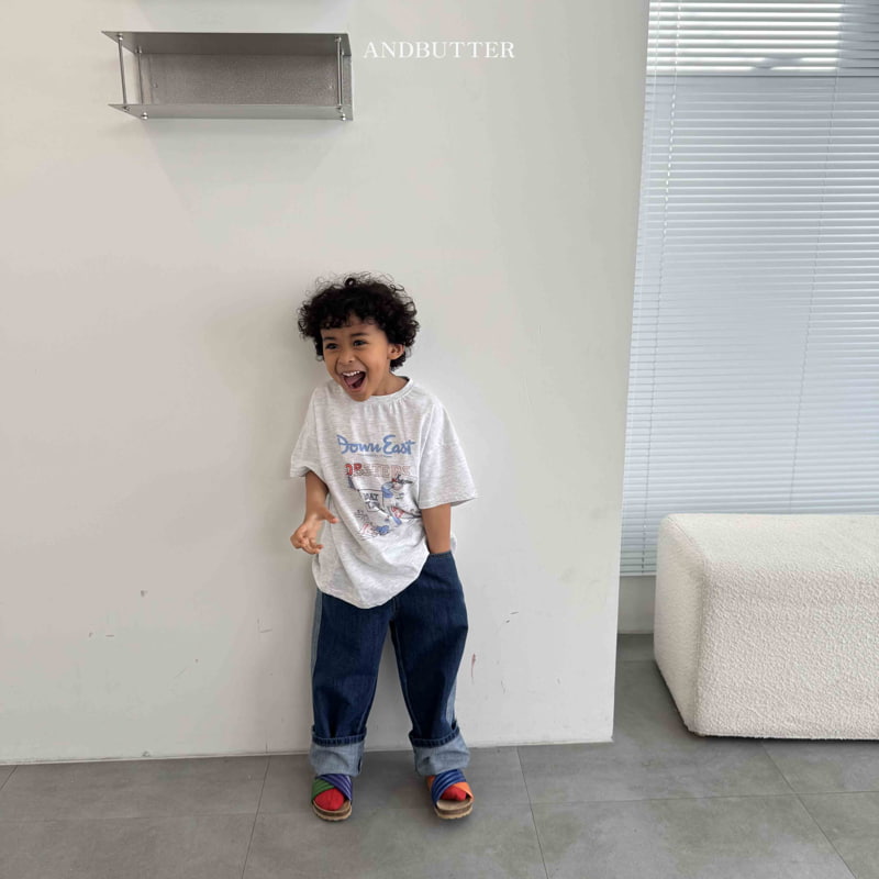 Andbutter - Korean Children Fashion - #kidsstore - East Tee - 8