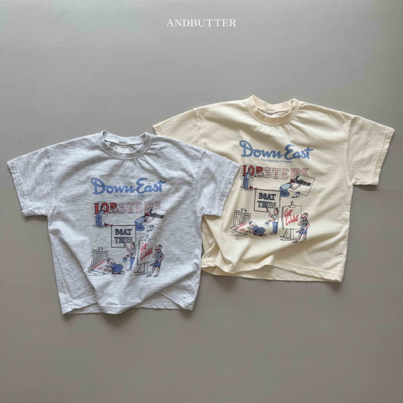 Andbutter - Korean Children Fashion - #littlefashionista - East Tee - 11