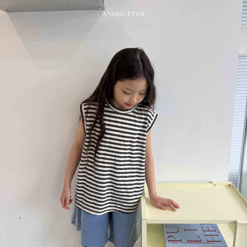 Andbutter - Korean Children Fashion - #littlefashionista - Modern ST Sleeveless - 10